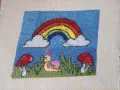 детски Гоблен с дъга и охлюв, снимка 3