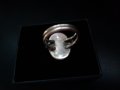 Винтидж масивен сребърен пръстен, снимка 3