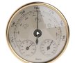 Барометър  анаериден  Ф 130мм с термометър и влагомер , снимка 5
