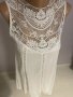Бяла рокля размер S, снимка 3