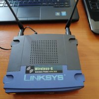 LINKSYS WAP54G точка за достъп Wi-Fi , снимка 1 - Рутери - 32300284