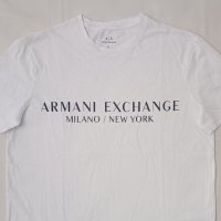 Armani Exchange оригинална тениска L памучна фланелка, снимка 2 - Тениски - 43409191