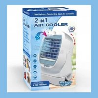 Мобилен охладител Air Cooler 2 в 1 - климатик и вентилатор в едно, снимка 6 - Климатици - 33656387
