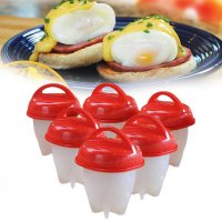 ТОП ПРОДУКТ!!! Форми за варене на яйца без черупка, снимка 4 - Аксесоари за кухня - 32394601