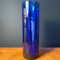 Кобалтово синя ваза, снимка 4 - Вази - 44890412