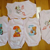 Нови бебешки памучни бодита. , снимка 1 - Бодита за бебе - 33050232