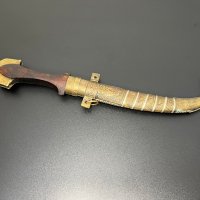 Нож ханджар №4790 , снимка 4 - Антикварни и старинни предмети - 43044750
