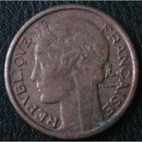 1 франк 1941, Франция, снимка 2 - Нумизматика и бонистика - 28436295