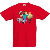 Детска тениска майнкрафт Minecraft 1, снимка 4 - Детски тениски и потници - 32697681