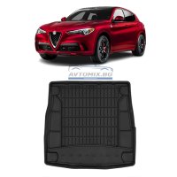 Гумена стелкa за багажник за Alfa Romeo Stelvio след 2016 г., ProLine 3D, снимка 1 - Аксесоари и консумативи - 43561743