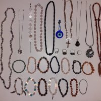 Промоция! Гривни,колиета,пръстени-естествени камъни, снимка 5 - Колиета, медальони, синджири - 32391864