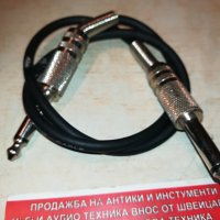 кабел 60см с два метални голями жака внос франция 1105212101, снимка 6 - Други - 32842934