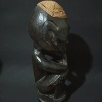 Дървена статуетка , снимка 3 - Статуетки - 43454665