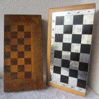 Голяма Луксозна дървена кутия за игра на шах с дърворезба, снимка 2 - Други ценни предмети - 28951035