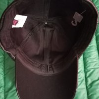 Нова черна кожена шапка с козирка и регулация , снимка 8 - Шапки - 36820522