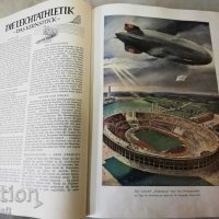 Рядка Немска Книга албум WWII Олимпийски игри Берлин 1936, Том 1,2, снимка 6 - Колекции - 43517730