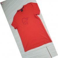 NORRONA Cotton Logo Mens Size S ОРИГИНАЛ! Мъжка Тениска!, снимка 6 - Тениски - 37214414