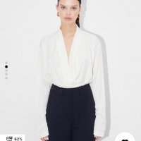 Дамска бяла риза блуза LeGer H&M, снимка 1 - Ризи - 40113222