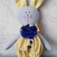 Текстилна декорация зайченце-момченца и момиченца, снимка 7 - Кукли - 28161803