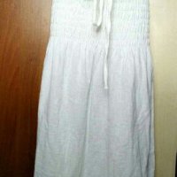 Снежно бяла рокля/пола🍀❤S,M,L,XL❤🍀арт.4368, снимка 4 - Рокли - 37217980