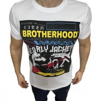 Мъжка тениска Dsquared Brotherhood White !!!, снимка 1 - Тениски - 39337923