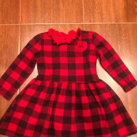 Детска червена рокля, снимка 1 - Детски рокли и поли - 26716854