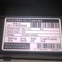 martin 2518 dmx dj controller-made in denmark-внос швеицария, снимка 14 - Други - 27493192