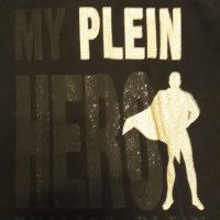 PHILIPP PLEIN - маркова тениска оригинална с камъни , изключително стегната хубава материя, черна , снимка 5 - Тениски - 37467232