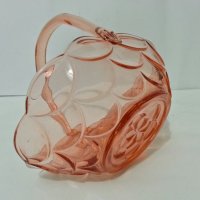 антикварна стъклена кошничка , снимка 3 - Антикварни и старинни предмети - 26743957