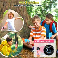 Уоки токита за деца акумулаторни 3 км обхват 8 канала комплект радиостанции VOX PPT TOT LCD дисплей , снимка 11 - Електрически играчки - 44001371