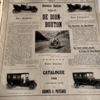 2 бр Стари Френски списания от 1909г, снимка 3 - Колекции - 36584705