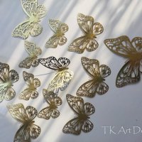 3D пеперуди, снимка 11 - Декорация за дома - 37947148