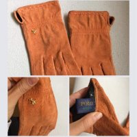 НОВИ !!Велурени ръкавици Polo Ralph Lauren, снимка 1 - Ръкавици - 34904804