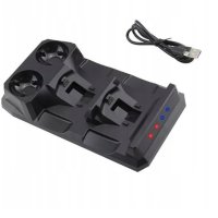 Двойна стойка   - товар на контролера - PS4 + PSVR L/R PS MOVE, снимка 2 - Аксесоари - 43336991