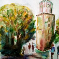 "Часовникова кула", снимка 6 - Картини - 35656512
