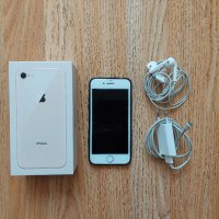 iPhone 8 rose gold 64 gb със зарядно и слушалки, снимка 1 - Apple iPhone - 36758385