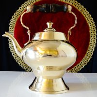 Бронзов чайник,кана,Лампа на Аладин. , снимка 3 - Антикварни и старинни предмети - 39971756