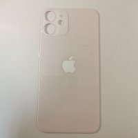 Заден капак, панел стъкло за iPhone 12 Mini / Бял, снимка 1 - Резервни части за телефони - 37759506