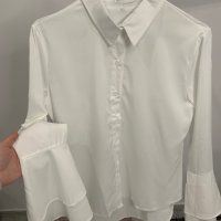 Бяла риза в размер L, снимка 4 - Ризи - 44096870