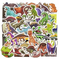 50 бр Динозаври Джурасик Динозавър  самозалепващи лепенки стикери за украса декор, снимка 2 - Други - 28068991