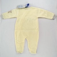 Бебешки памучен ромпър в жълто марка Ewa collection, снимка 2 - Други - 32398416