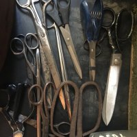 Стари ножици , снимка 1 - Антикварни и старинни предмети - 36813554