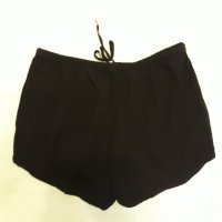 Къс H&M черен панталон биопамук с регулируемо престягане на кръста, двустранни джобове, снимка 11 - Къси панталони и бермуди - 37476541