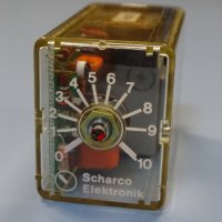 реле време Scharco Elektronik EZLO time relay 1s, снимка 4 - Резервни части за машини - 39383216