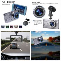Камера за кола / видеорегистратор за кола с 2 камери FULL HD 1296P с камера за паркиране - КОД A10, снимка 6 - Аксесоари и консумативи - 37980105