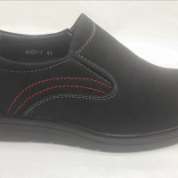 Мъжки обувки 3391 в черно, снимка 1 - Спортно елегантни обувки - 38360934