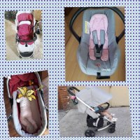 Комбинирана количка Chipolino AVENU 3в1 с два коша + кошница, снимка 1 - Детски колички - 25789866