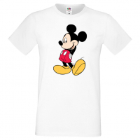 Мъжка тениска Mickey Mouse 10 Подарък,Изненада,Рожден ден, снимка 10 - Тениски - 36576565