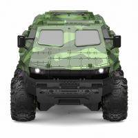 Радиоуправляем Акумулаторен Военен Камион 6WD Off-Road LED 22км/ч 3 батерии, снимка 3 - Коли, камиони, мотори, писти - 36521829