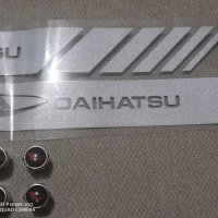 Високо качество метални капачки за вентили винтили с емблеми на Daihatsu кола автомобил джип ван бус, снимка 3 - Аксесоари и консумативи - 32959040